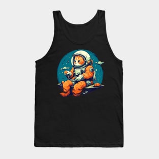 Meowstronaut Tank Top